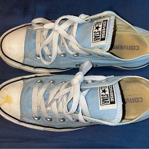 Light Blue Converse